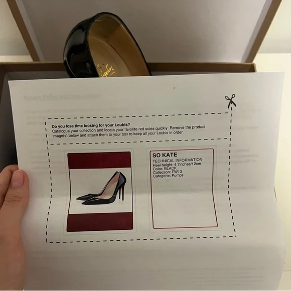 Louboutin Black heels 👠 - Picture 3 of 4